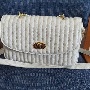 Steve Madden beige crossbody handbag